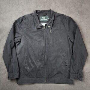 Rodd & Gunn Armitage Jacket Mens XL Pewter Full Zip Casual Lined Zip Pockets